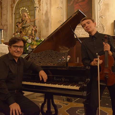 Francesco Croese, violino Michele Croese, organo